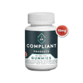 Compliant Products - Naturally Extracted 10:1 CBD+THC Gummies - Watermelon - Cannabinoids: 110mg/Piece (10ct)