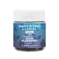 Urb - Delta 9 THC Gummies - 10mg/Gummy (30ct) - Sour Blueberry - D9