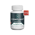 Compliant Products - Naturally Extracted 10:1 CBD+THC Gummies - Watermelon -  Cannabinoids: 61.6mg/Piece (20ct)